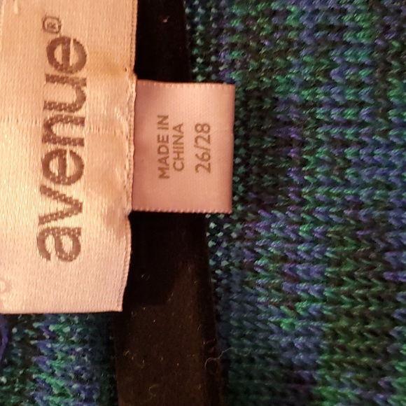 Women's Avenue Blue-Green Long Sleeved Sweater. Size 26/28. - Picture 2 of 9